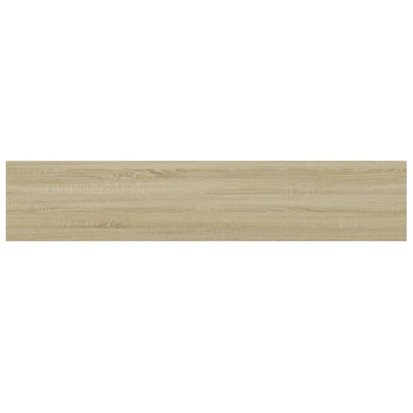 vidaXL Bookshelf Boards 8 pcs Sonoma Oak 100x20x1.5 cm