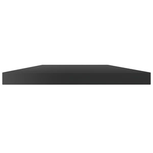 Hochglanz Schwarz Bücherregal Bretter, 4er Set