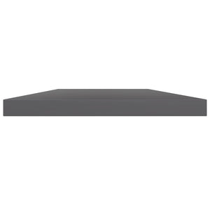 Bücherregal Bretter Grau Hochglanz 4er Set