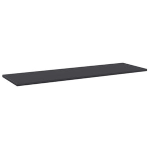 Bücherregal Bretter Grau 100x30 cm, 8er Set