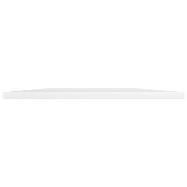 Regalbretter Hochglanz Weiß 100x40 cm, 4er-Set