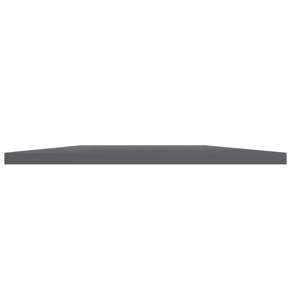 Regalbretter Hochglanz Grau 100x40 cm, 4er Set
