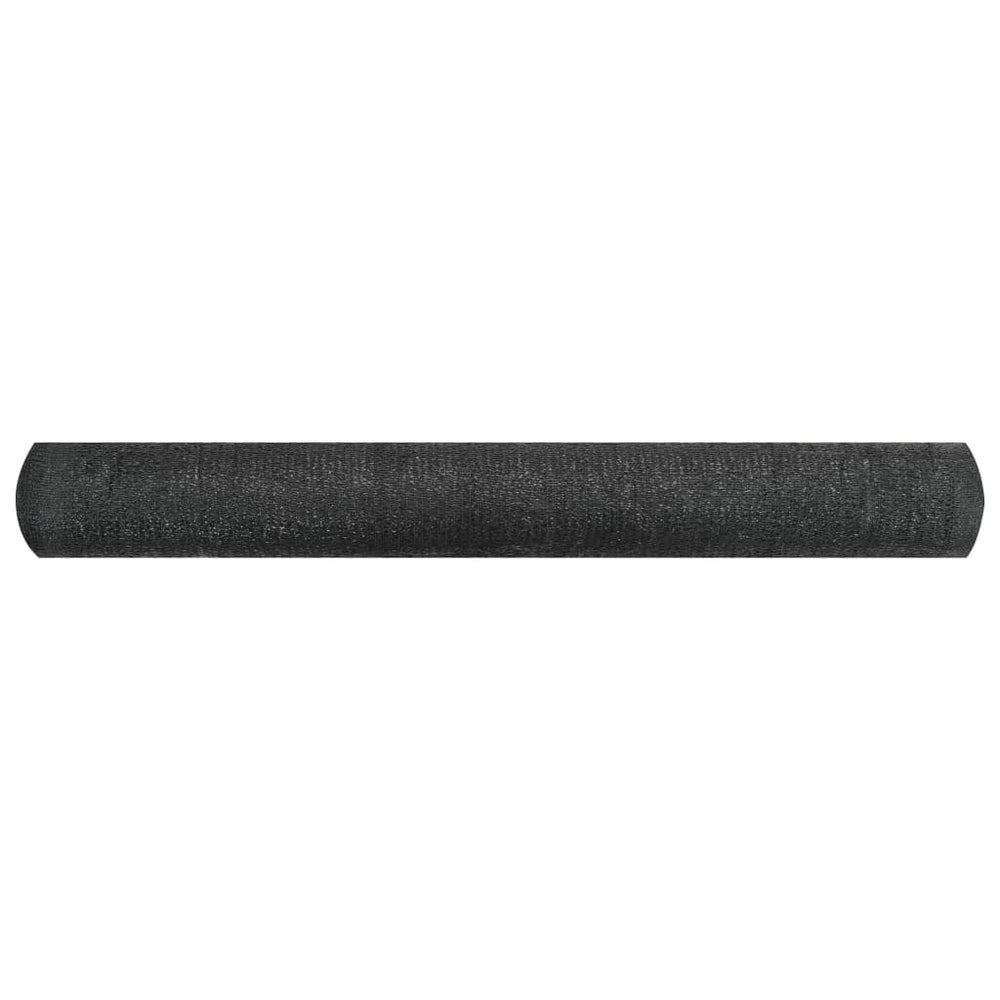 vidaXL Privacy Screen Black 1.8x50 m HDPE 195 g/m²