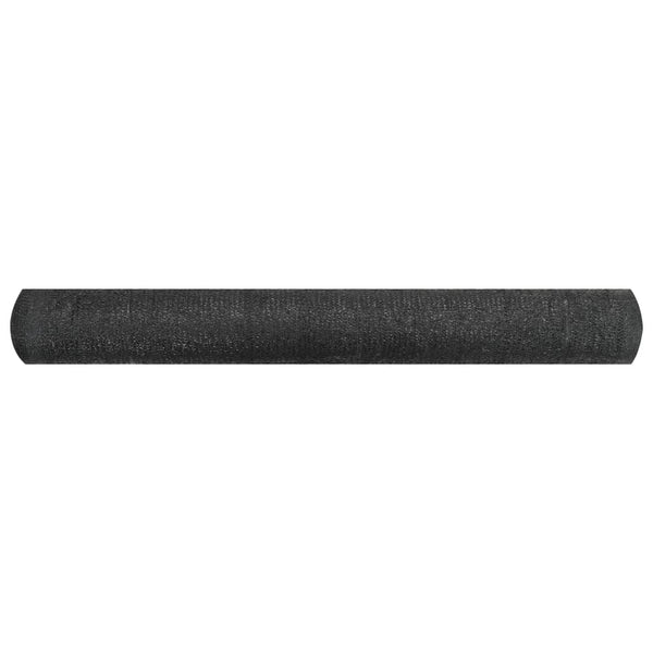 vidaXL Fence Privacy Screen Black 3.6x25 m HDPE 195 g/m²