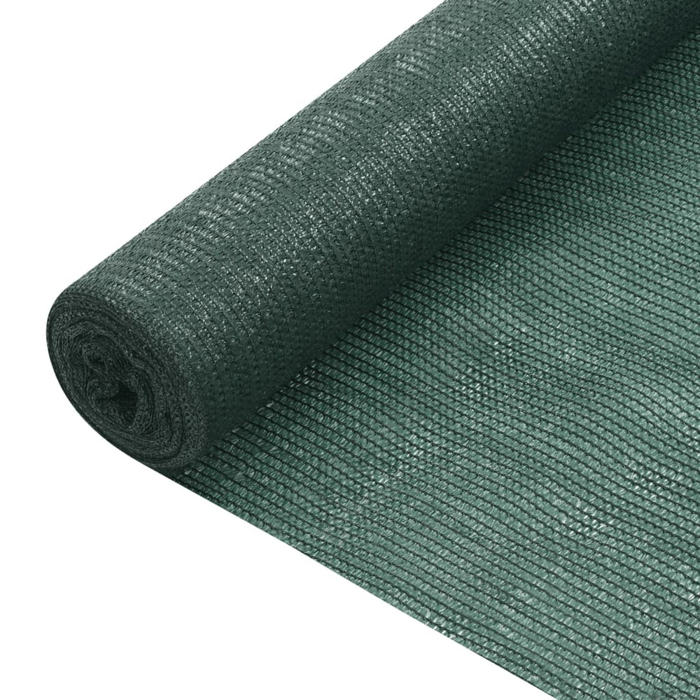 vidaXL Fence Screen Green 1x10 m HDPE 75 g/m²