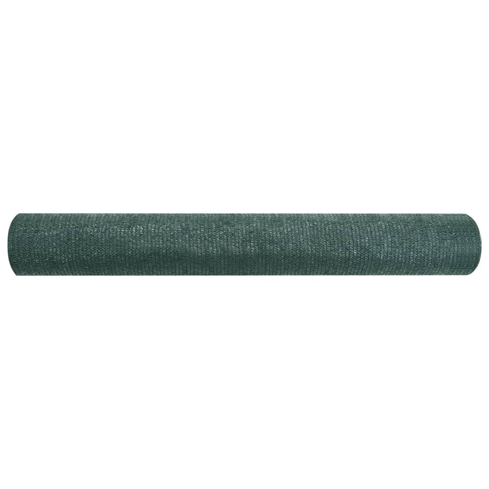 vidaXL Balcony Screen Green 1x25 m HDPE 75 g/m²