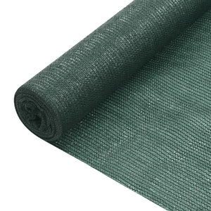 vidaXL Fence Screen Green 1.8x10 m HDPE 75 g/m²