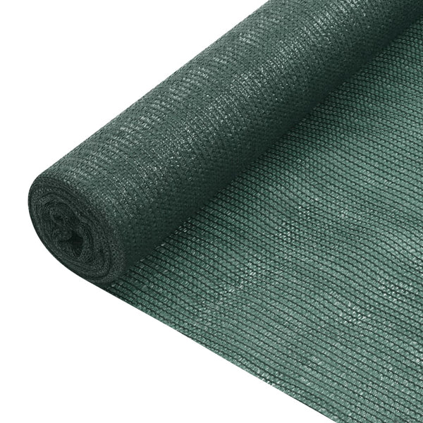 vidaXL Fence Screen Green 2x10 m HDPE 75 g/m²