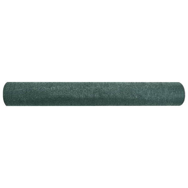 vidaXL Garden Fence Screen Green 3.6x25 m HDPE 75 g/m²