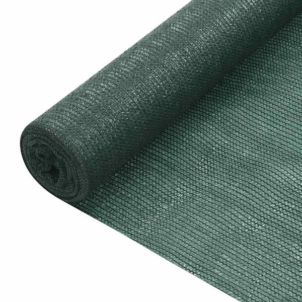 vidaXL Green Fence Screen 3.6x50 m HDPE 75 g/m²