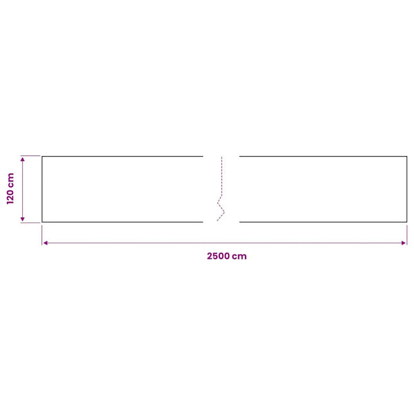 vidaXL Garden Fence Screen Green 1.2x25 m HDPE 150 g/m²
