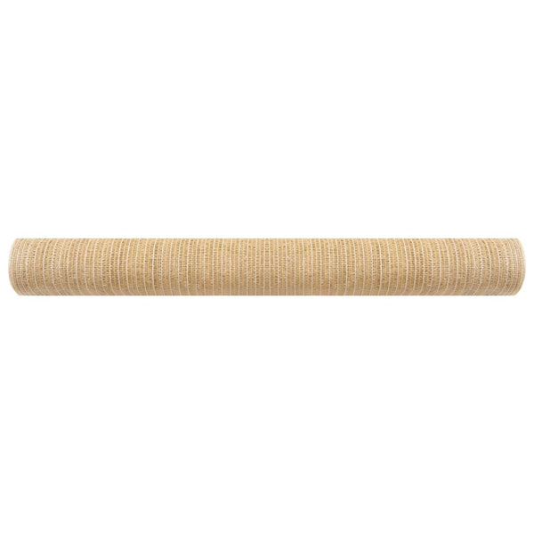 vidaXL Fence Screen Beige 1.5x50 m HDPE 150 g/m²