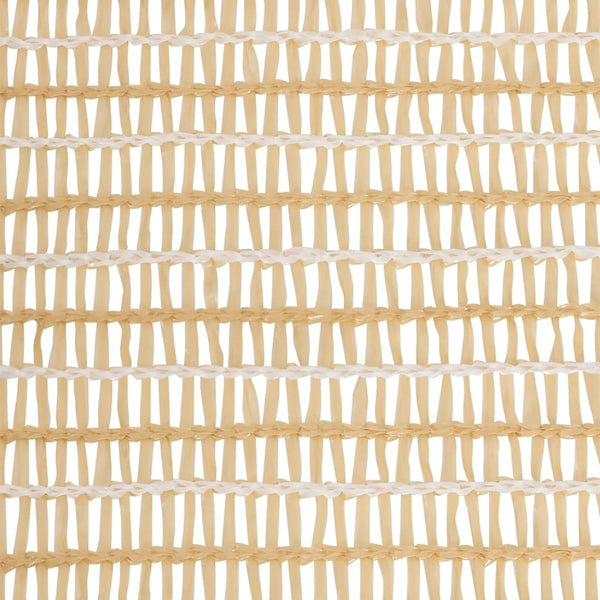 vidaXL Fence Screen Beige 2x10 m HDPE 150 g/m²