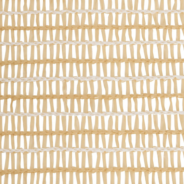 vidaXL Fence Screen Beige 1.2x50 m HDPE 195 g/m²