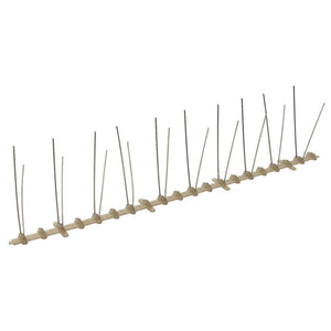 vidaXL 20-piece Bird Repellent Spikes Set 10 m Plastic 2-row