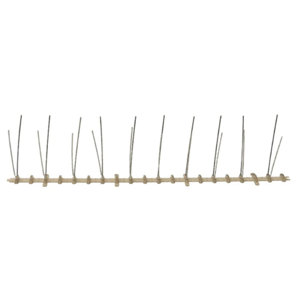 vidaXL 20-piece Bird Repellent Spikes Set 10 m Plastic 2-row