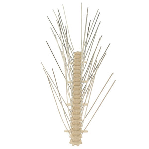 vidaXL 20-piece Bird Repellent Spikes Set 10 m Plastic 4-row