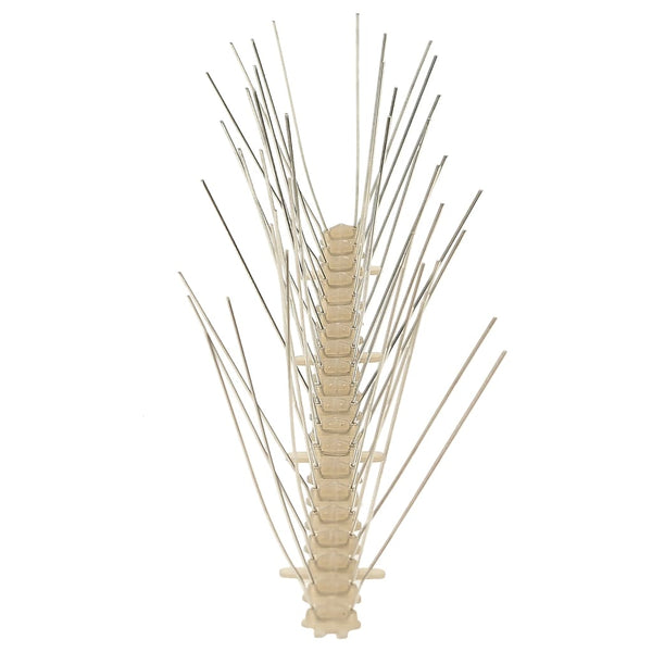 vidaXL 20-piece Bird Repellent Spikes Set 10 m Plastic 4-row