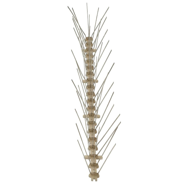 vidaXL 20-piece Bird Repellent Spike Set 10 m Plastic 5-row