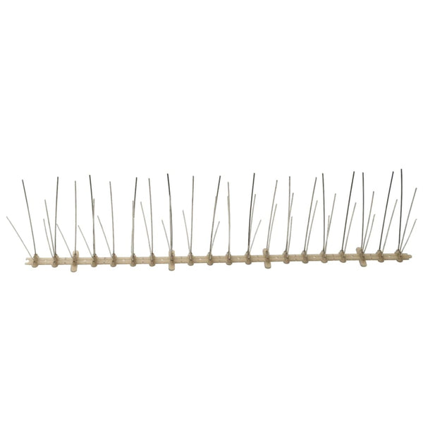 vidaXL 20-piece Bird Repellent Spike Set 10 m Plastic 5-row