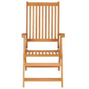 vidaXL Garden Chairs 2 pcs with Royal Blue Cushions Solid Teak Wood