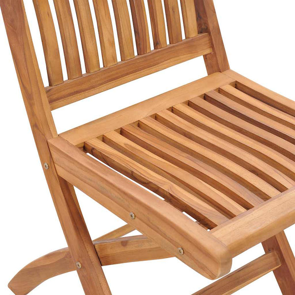 vidaXL Garden Chairs 2 pcs. with Taupe Cushions Solid Teak Wood