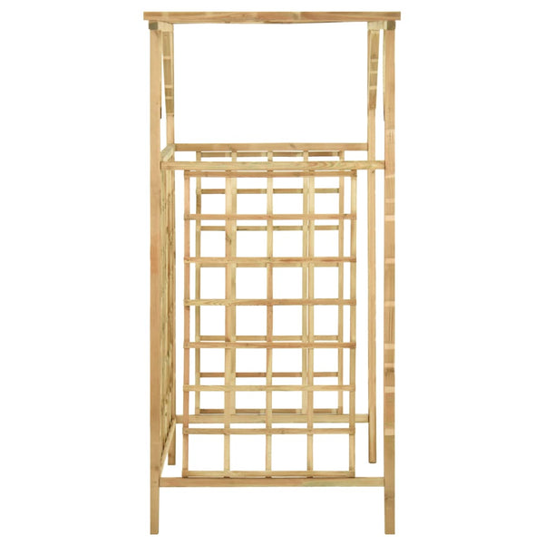 vidaXL 2-Bin Pergola Impregnated Pine Wood