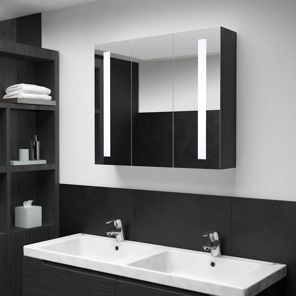 LED Spiegelschrank Bad 89x62 cm