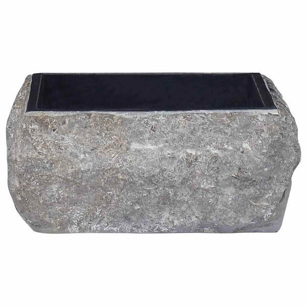 vidaXL Wash Basin Black 30x30x13 cm Marble