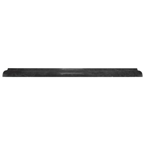 vidaXL Tabletop Black Ø40x2.5 cm Marble