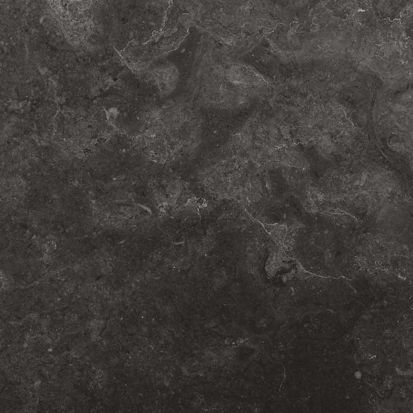 vidaXL Tabletop Black Ø40x2.5 cm Marble