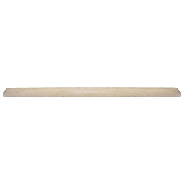 vidaXL Tabletop Cream Ø50x2.5 cm Marble