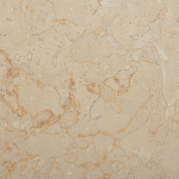 vidaXL Tabletop Cream Ø50x2.5 cm Marble