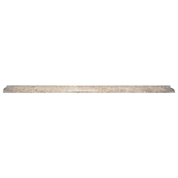 vidaXL Tabletop Grey Ø60x2.5 cm Marble