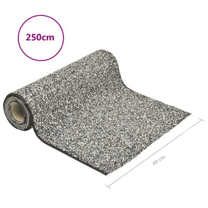 vidaXL Pebble Liner Grey 250x40 cm