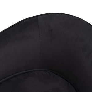 vidaXL Dog Sofa Black 69x49x40 cm Plush and Faux Leather