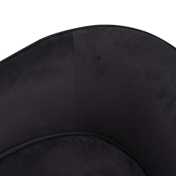vidaXL Dog Sofa Black 69x49x40 cm Plush and Faux Leather