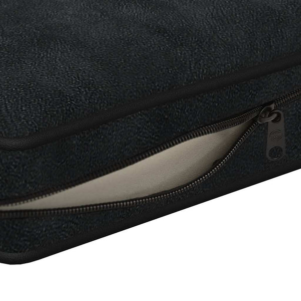 vidaXL Dog Sofa Black 72x45x30 cm Plush