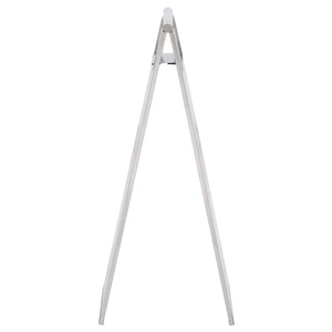 vidaXL Foldable Parking Sign Stainless Steel