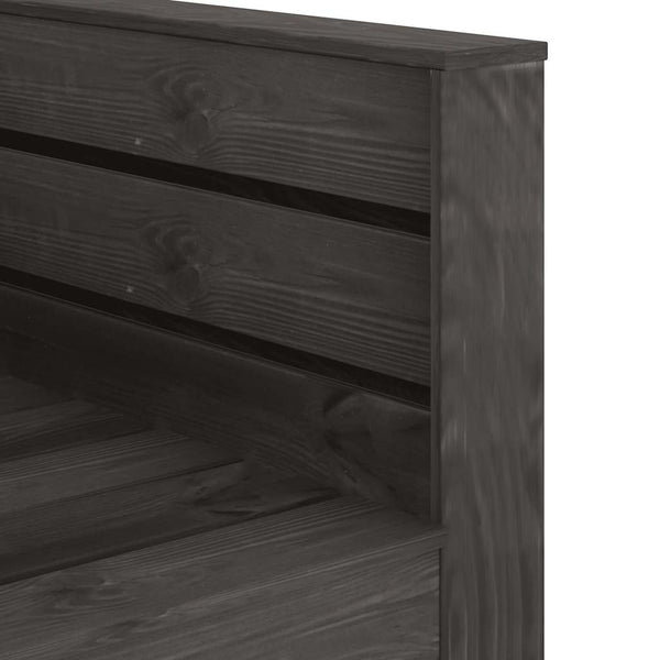 vidaXL 2-Piece Pallet Garden Lounge Set Impregnated Pine Wood Grey