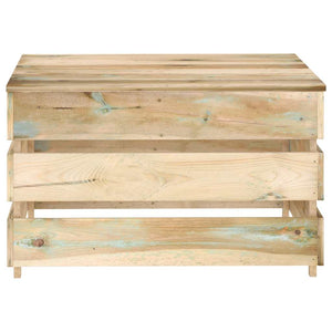 vidaXL Garden Pallet Tables 2 pcs. Impregnated Pinewood