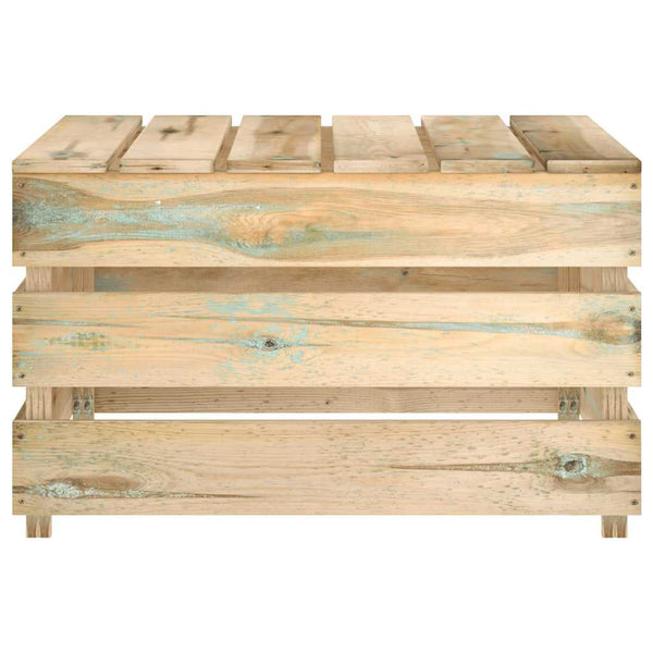 vidaXL Garden Pallet Tables 2 pcs. Impregnated Pinewood