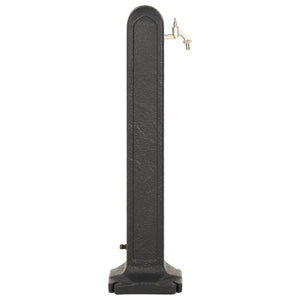 vidaXL Water Tap Column Anthracite Stone Look