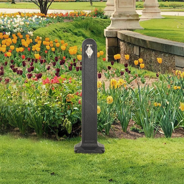 vidaXL Water Tap Column Anthracite Stone Look