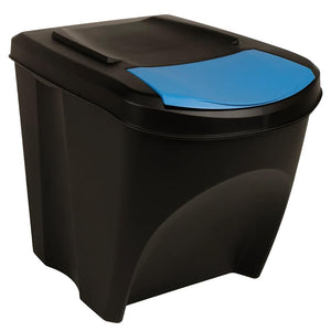 vidaXL Stackable Recycling Bins 3 pcs Anthracite 75 L