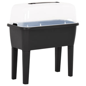 vidaXL Raised Garden Bed 77x38.7x82 cm PP