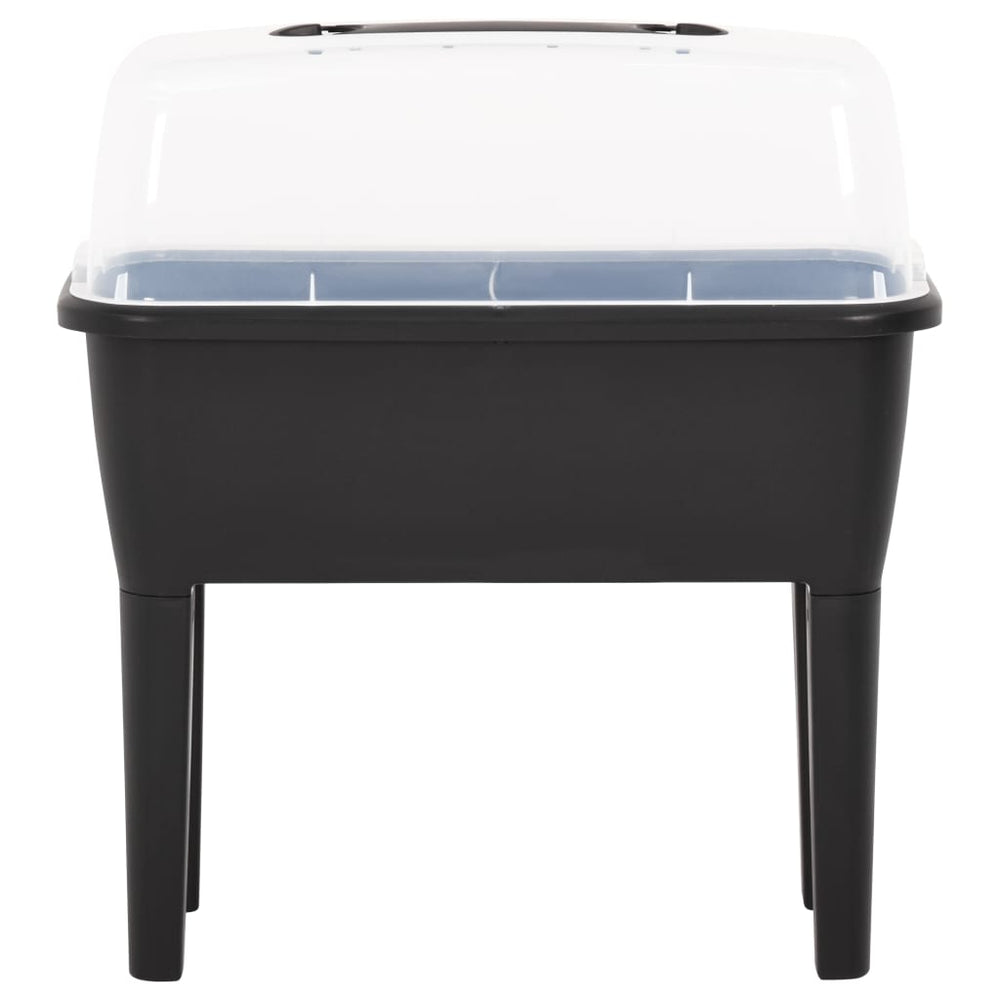 vidaXL Raised Garden Bed 77x38.7x82 cm PP