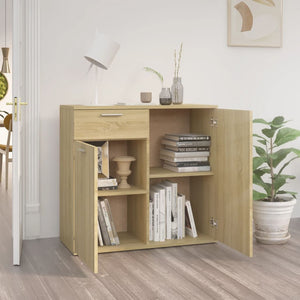 Sonoma-Eiche Sideboard, 80 cm