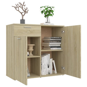 Sonoma-Eiche Sideboard, 80 cm