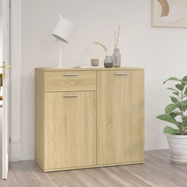Sonoma-Eiche Sideboard, 80 cm